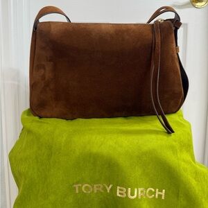 Tory Burch Romy Suede Shoulder Bag